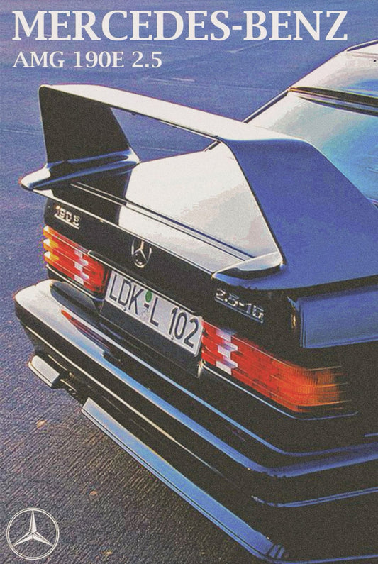 Mercedes Benz Poster